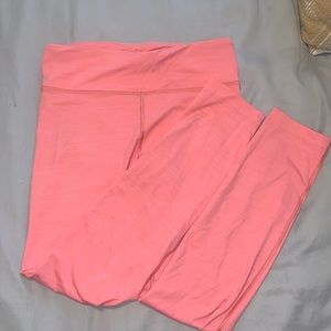 Outdoor Voices 7/8 lengthTech Sweat coral leggings